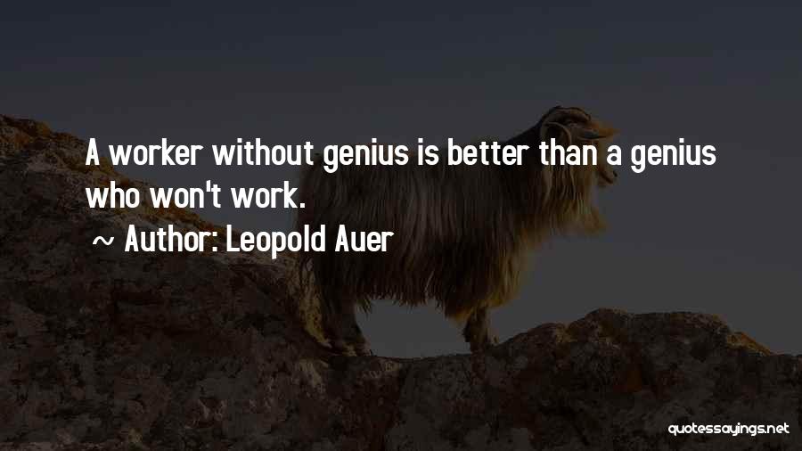 Leopold Auer Quotes 240346