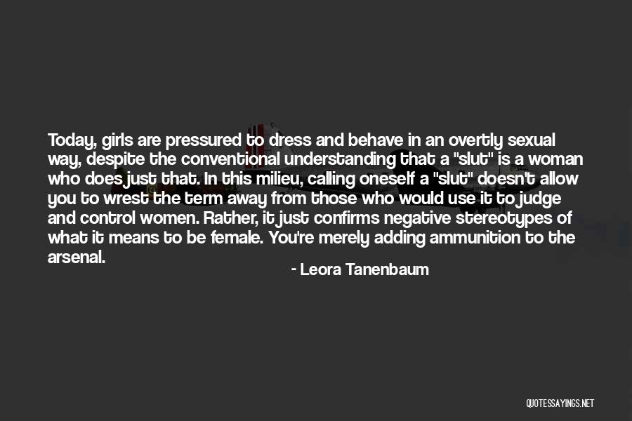 Leora Tanenbaum Quotes 1443498