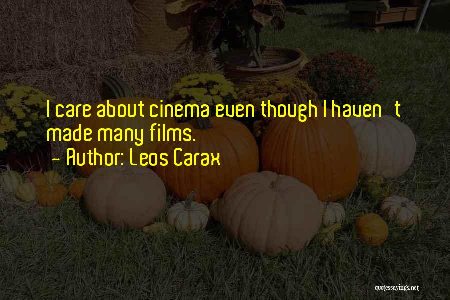 Leos Carax Quotes 1691846