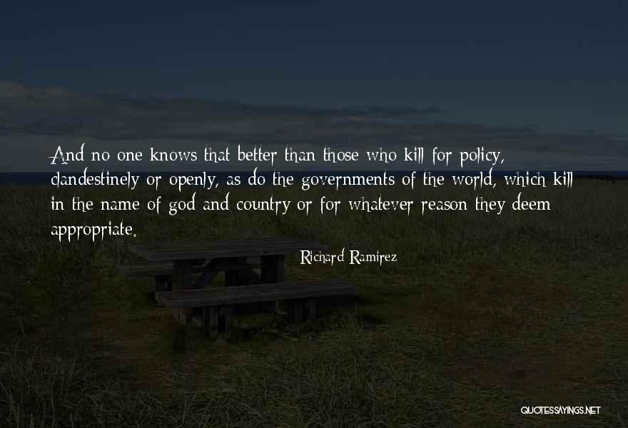 Leotaud Moreno Quotes By Richard Ramirez Leotaud Moreno Quotes By Richard Ramirez