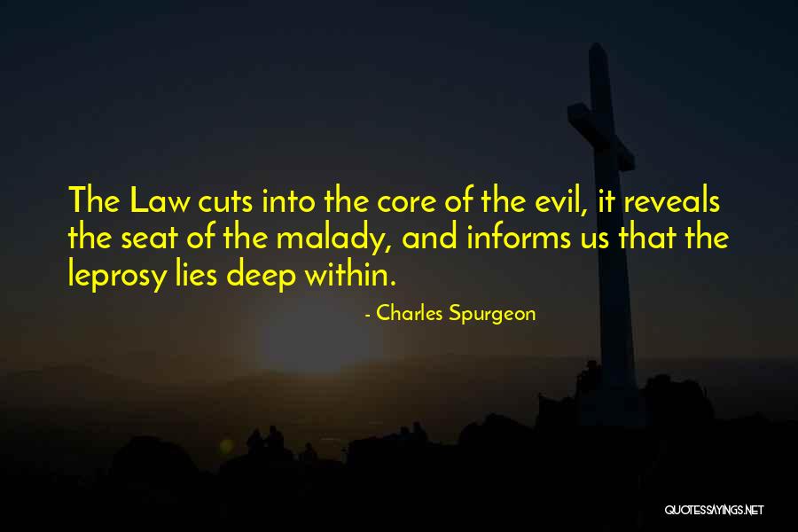 Leprosy Quotes By Charles Spurgeon