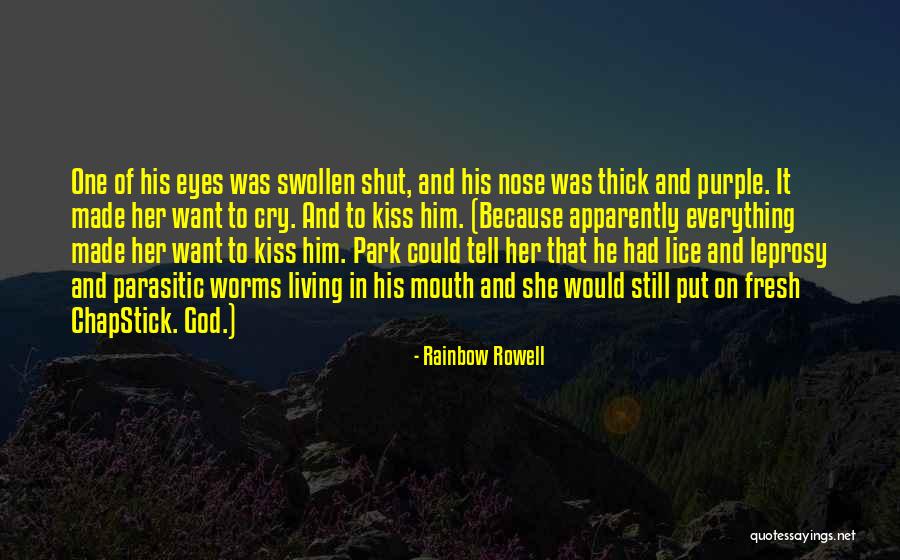 Leprosy Quotes By Rainbow Rowell Leprosy Quotes By Rainbow Rowell