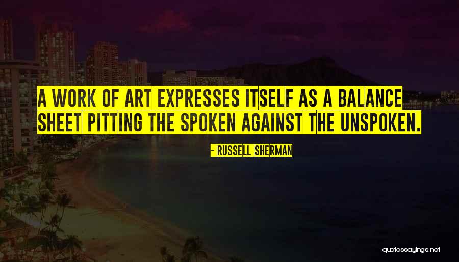 Lequesne Quotes By Russell Sherman