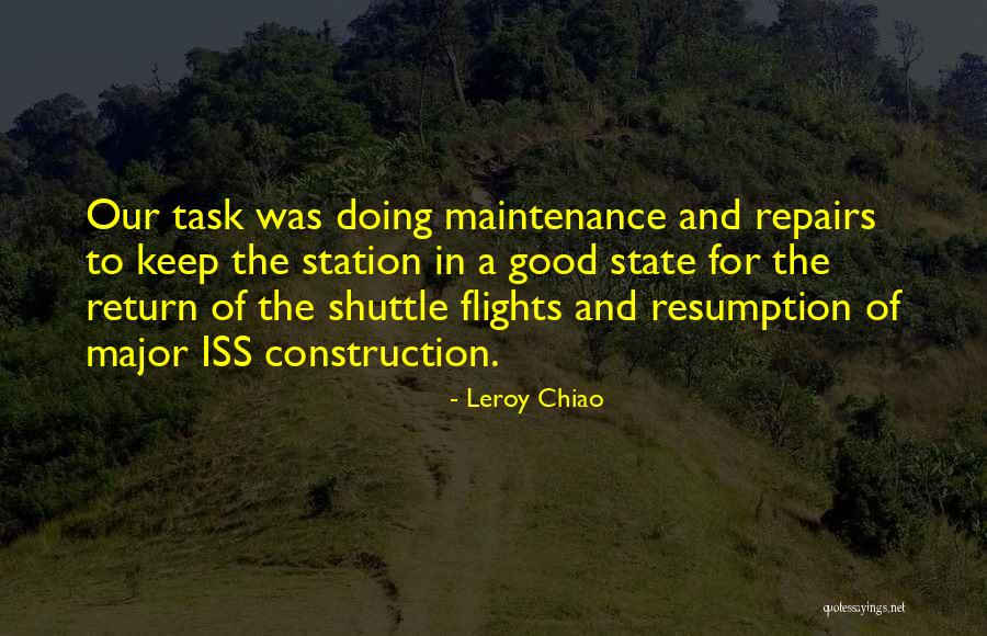 Leroy Chiao Quotes 874453 Leroy Chiao Quotes 874453
