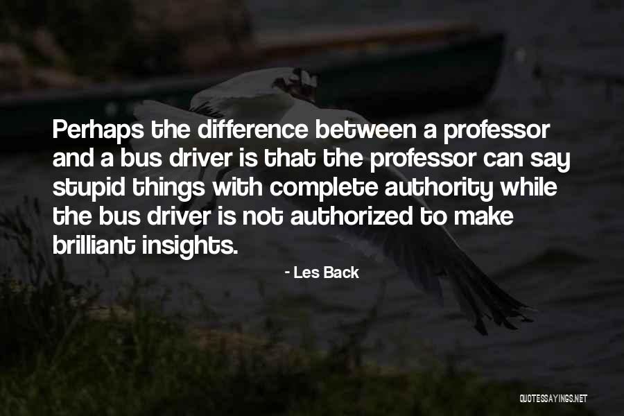 Les Back Quotes 120412 Les Back Quotes 120412