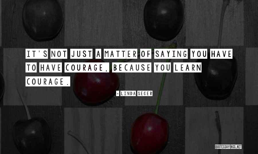 Lesapollos Quotes By Linda Seger Lesapollos Quotes By Linda Seger