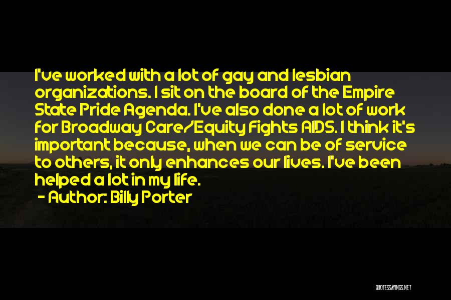 Lesbian Pride Quotes By Billy Porter