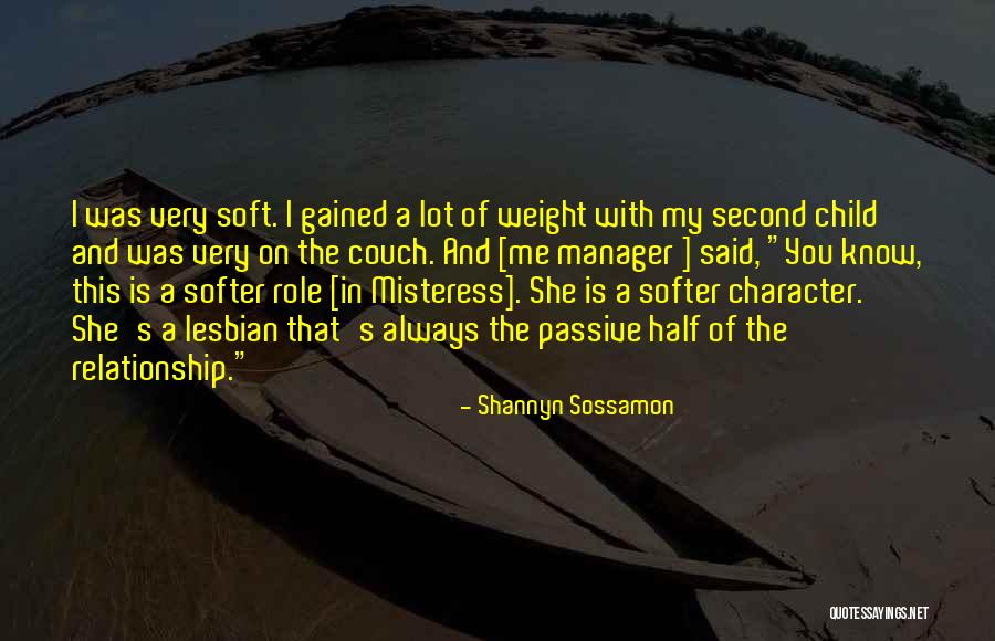 Lesbian Relationship Quotes By Shannyn Sossamon Lesbian Relationship Quotes By Shannyn Sossamon