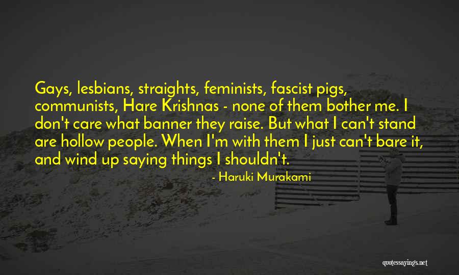 Lesbians Quotes By Haruki Murakami Lesbians Quotes By Haruki Murakami