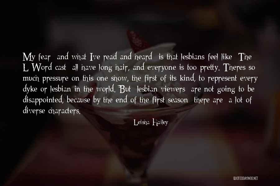 Lesbians Quotes By Leisha Hailey Lesbians Quotes By Leisha Hailey