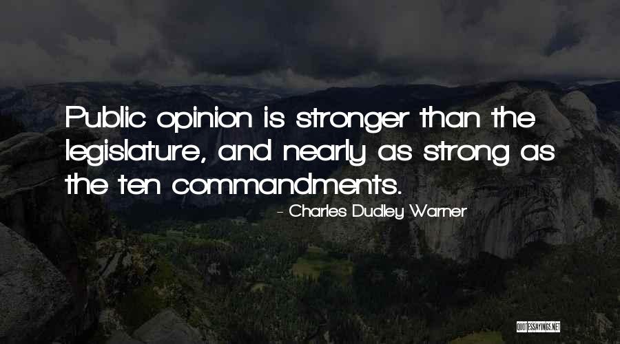 Lesca Eyewear Quotes By Charles Dudley Warner Lesca Eyewear Quotes By Charles Dudley Warner