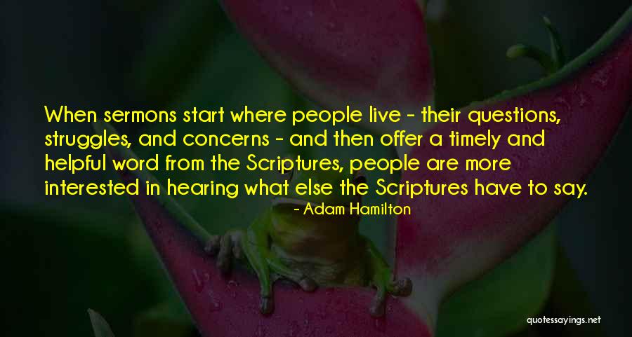 Lesinski Dentist Quotes By Adam Hamilton Lesinski Dentist Quotes By Adam Hamilton