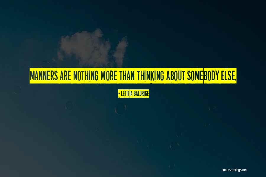 Lesinski Quotes By Letitia Baldrige Lesinski Quotes By Letitia Baldrige