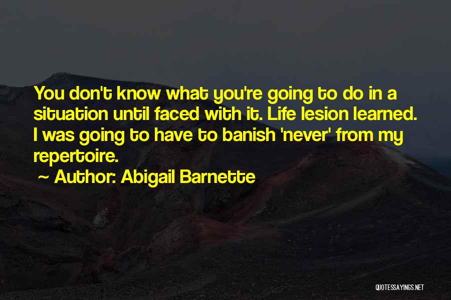 Lesion Quotes By Abigail Barnette