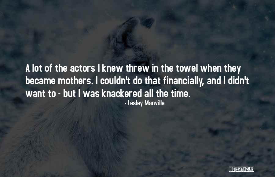 Lesley Manville Quotes 1487775