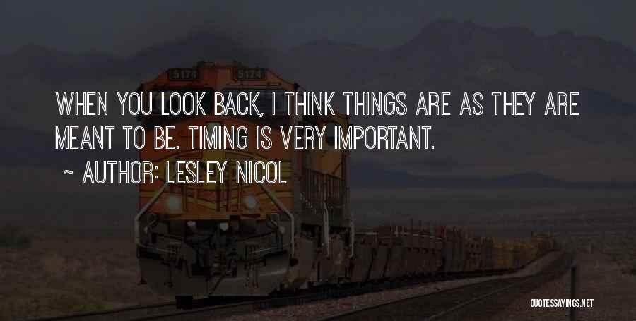 Lesley Nicol Quotes 1507412