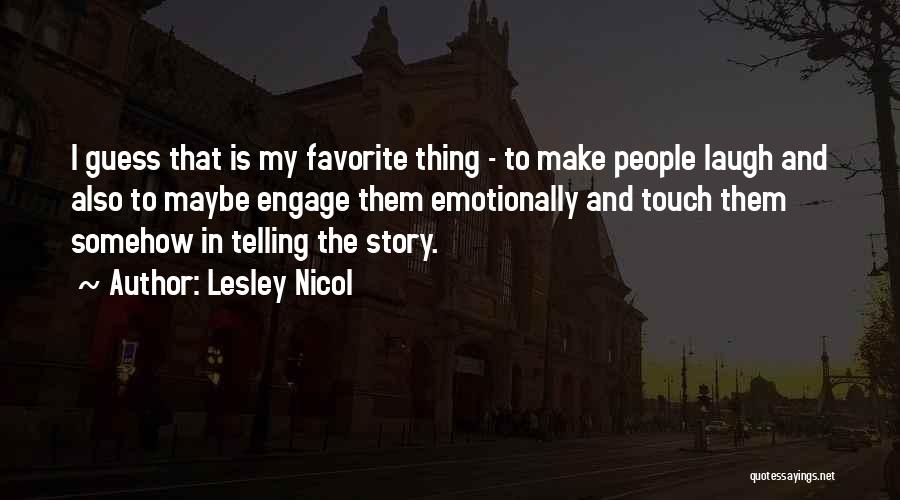 Lesley Nicol Quotes 2134960