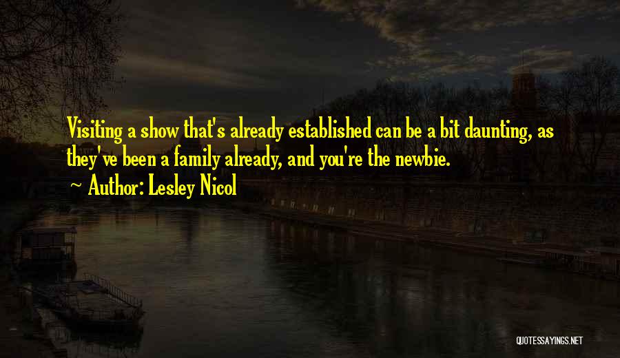 Lesley Nicol Quotes 935969