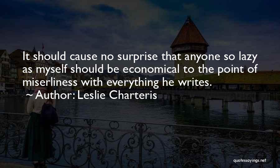 Leslie Charteris Quotes 496943