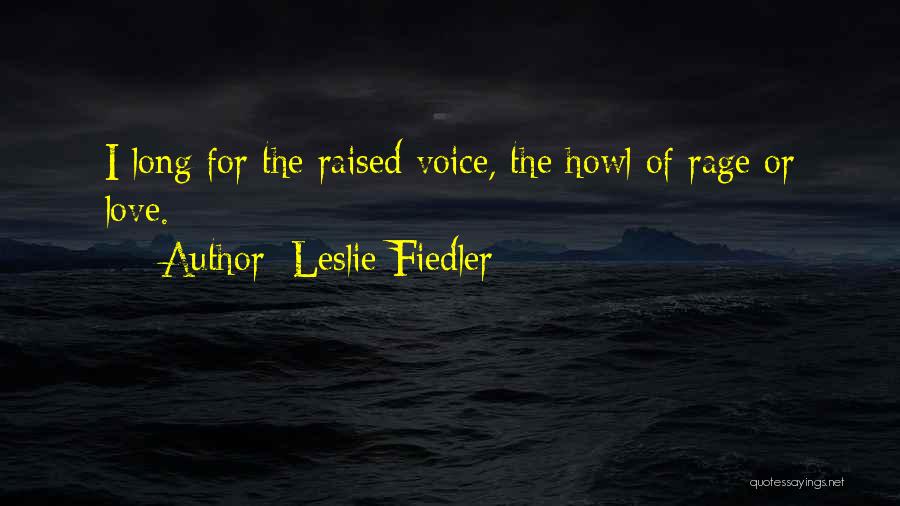Leslie Fiedler Quotes 919740