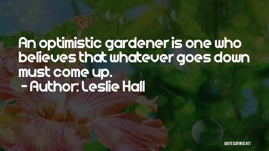 Leslie Hall Quotes 916399