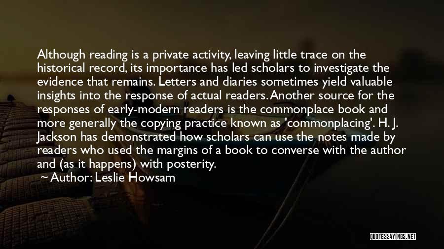 Leslie Howsam Quotes 1013334