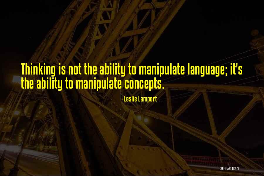 Leslie Lamport Quotes 1093091