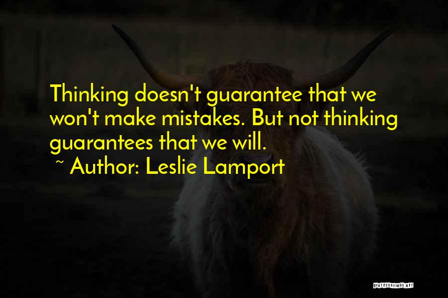 Leslie Lamport Quotes 1288459