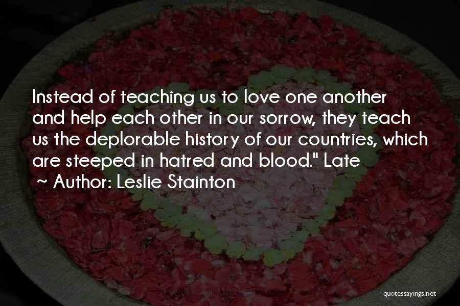 Leslie Stainton Quotes 476124