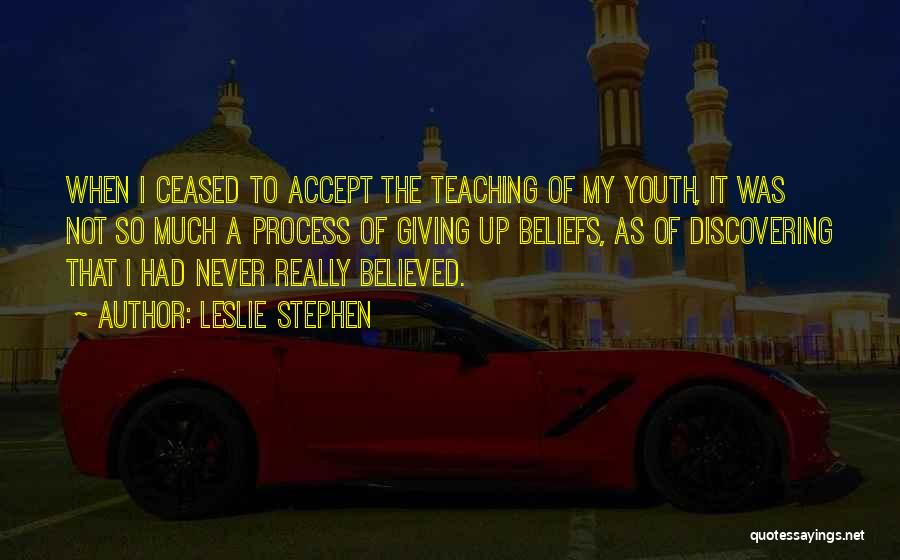 Leslie Stephen Quotes 1495409