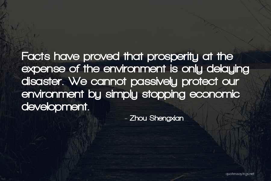 Lesperance Restaurant Quotes By Zhou Shengxian