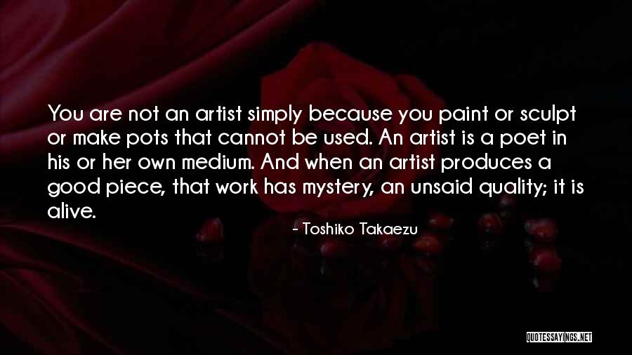 Lesprit Content Quotes By Toshiko Takaezu Lesprit Content Quotes By Toshiko Takaezu