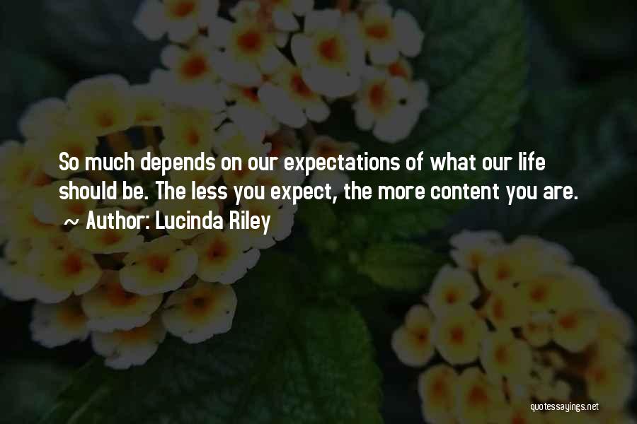 Less Expectations Quotes By Lucinda Riley