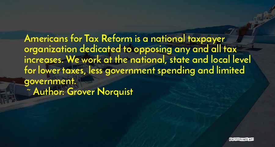 Less Government Quotes By Grover Norquist