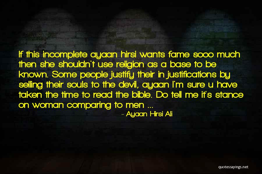 Less Known Bible Quotes By Ayaan Hirsi Ali Less Known Bible Quotes By Ayaan Hirsi Ali