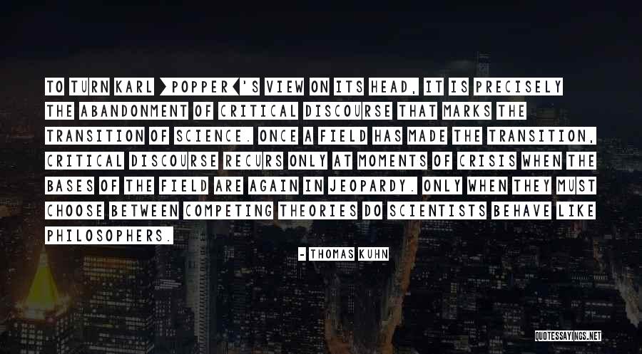Less Marks Quotes By Thomas Kuhn Less Marks Quotes By Thomas Kuhn