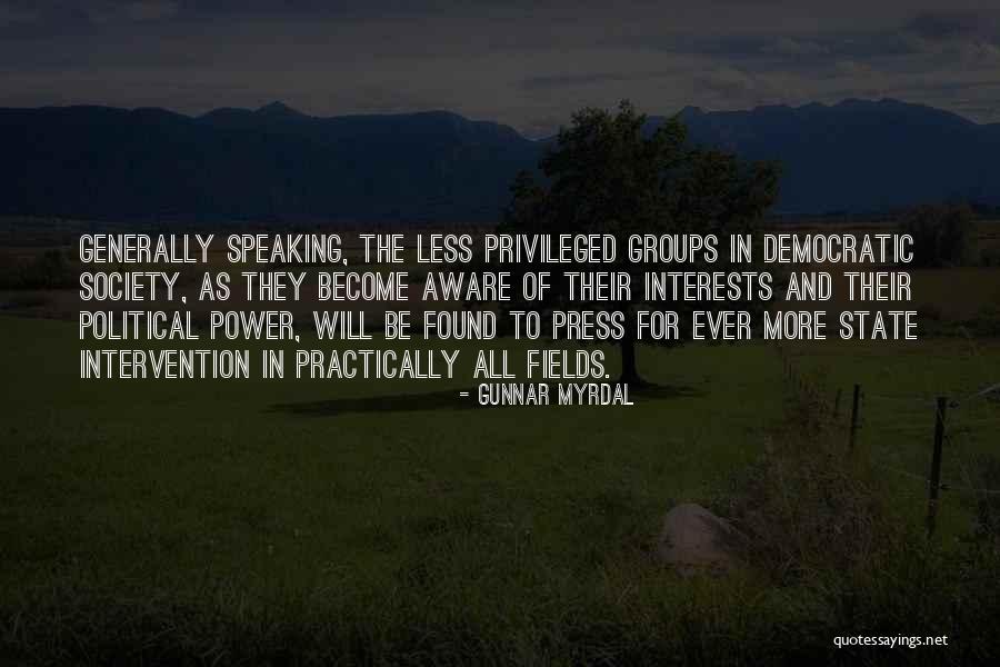 Less Privileged Quotes By Gunnar Myrdal Less Privileged Quotes By Gunnar Myrdal