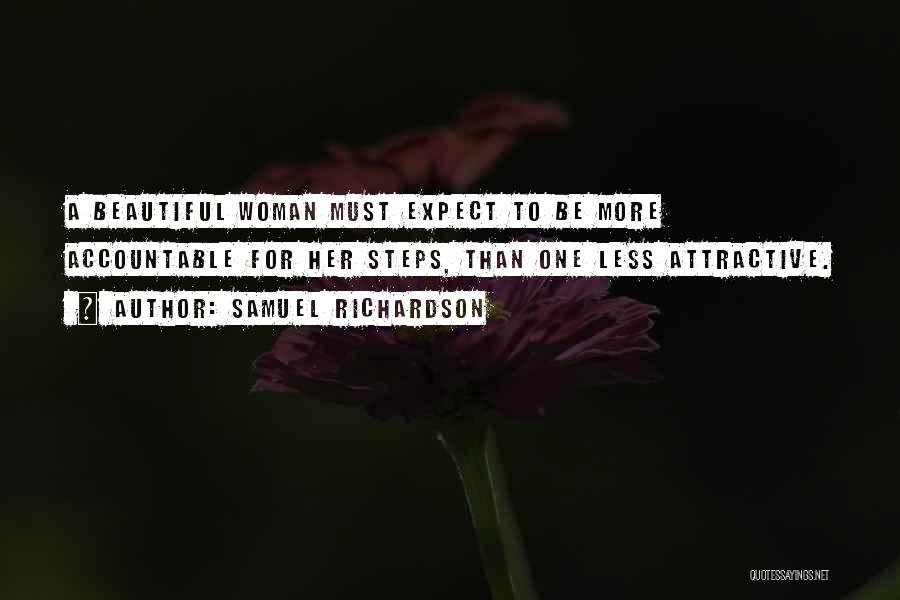 Less Than A Woman Quotes By Samuel Richardson