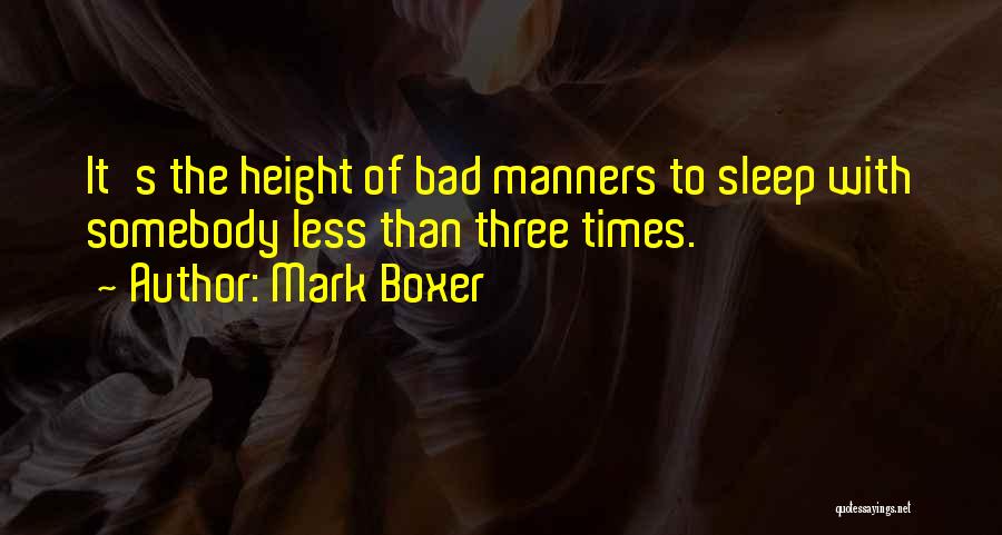 Less Than Three Quotes By Mark Boxer