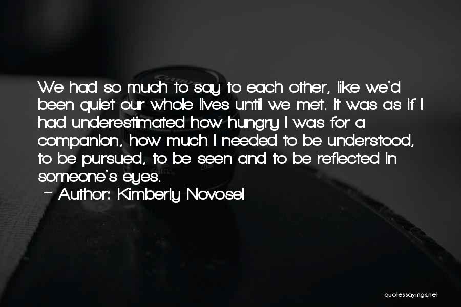 Lessenza Del Quotes By Kimberly Novosel