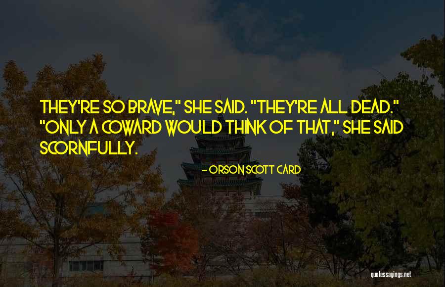 Lesser Evil Popcorn Quotes By Orson Scott Card Lesser Evil Popcorn Quotes By Orson Scott Card