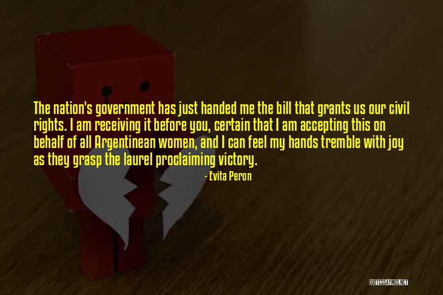 Lessey John Quotes By Evita Peron Lessey John Quotes By Evita Peron
