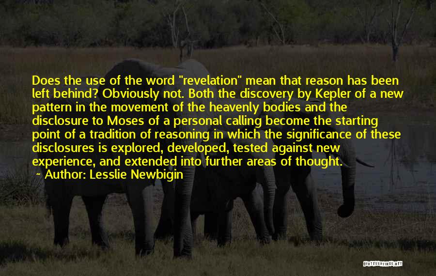 Lesslie Newbigin Quotes 1767898