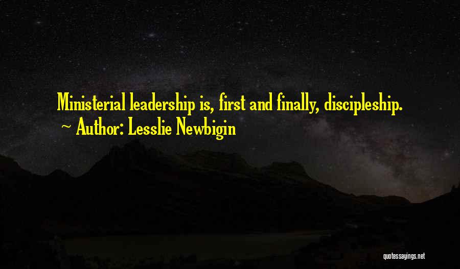 Lesslie Newbigin Quotes 1826568