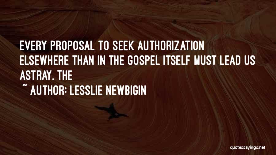 Lesslie Newbigin Quotes 1834969