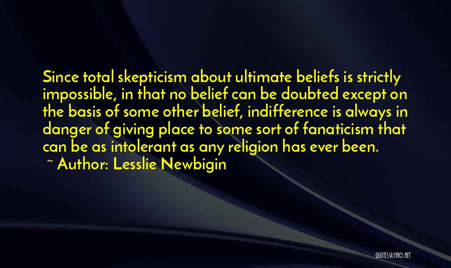 Lesslie Newbigin Quotes 2022380