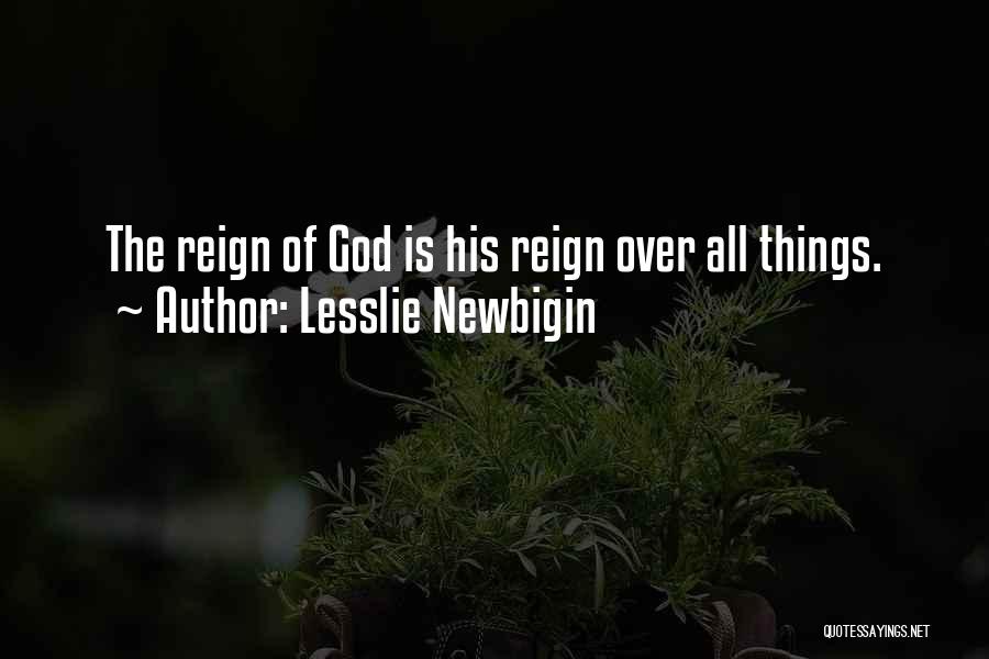 Lesslie Newbigin Quotes 276937