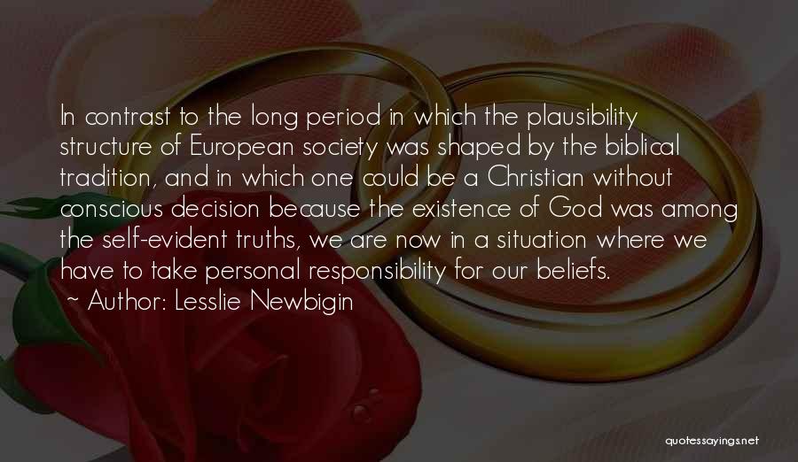 Lesslie Newbigin Quotes 359505