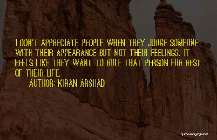 Lesson For Life Quotes By Kiran Arshad