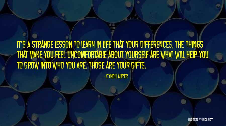 Lesson Learn In Life Quotes By Cyndi Lauper Lesson Learn In Life Quotes By Cyndi Lauper